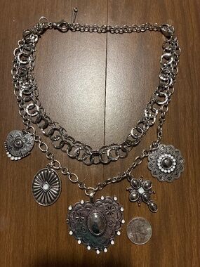 Silver Statement Necklace